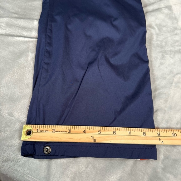 Vintage Polo Ralph Lauren Tennis Windbreaker Pants Mens L 32” Side Stripe Y2K - Picture 10 of 12